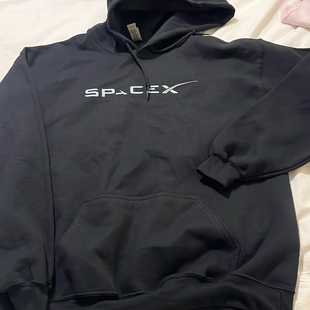 Black Spacex Hoodie